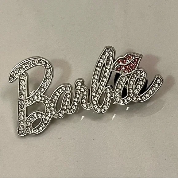 *NEW* Rhinestone Barbie Pin Brooch - Picture 3 of 5
